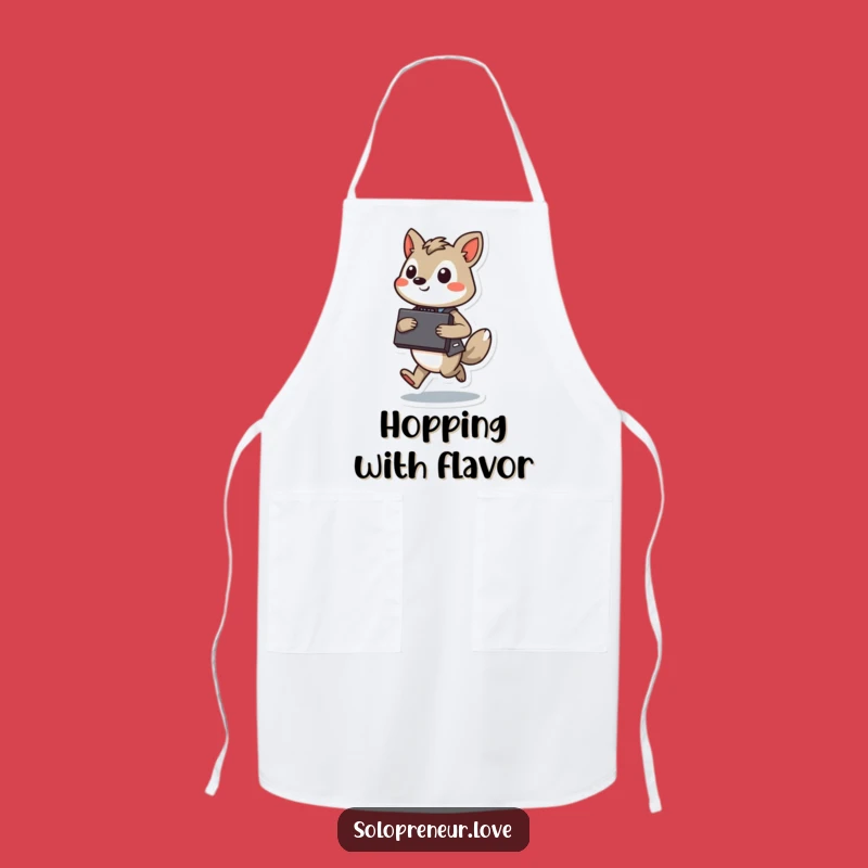 Funny Hopping Executive Apron: Kitchen Jumper, Business Chef, Cooking Funny Gift