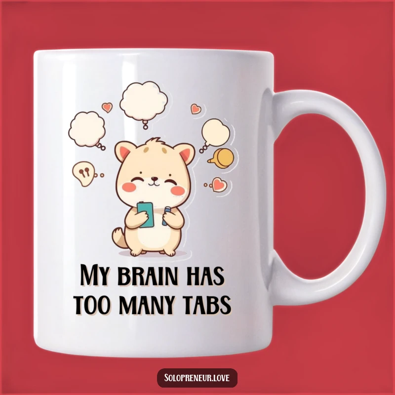 Funny Multitasking Animal Mug: The Ultimate Funny Gift for Busy Bees!