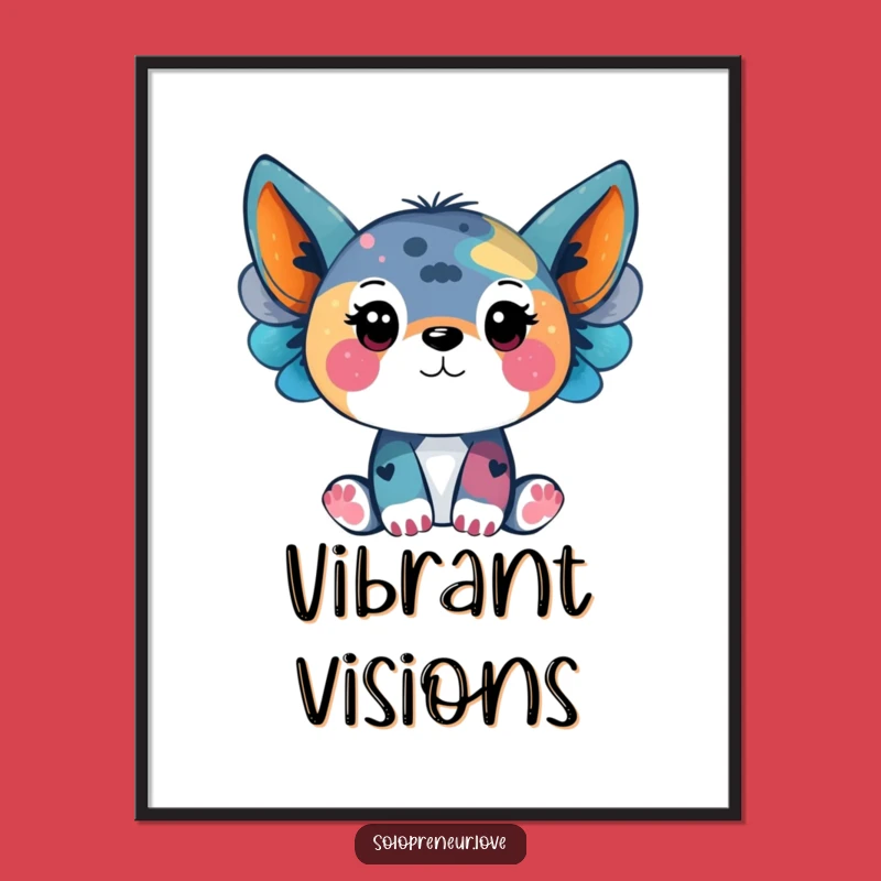 Funny Creative Animal Digital Art: Instant Artistic Decor, Perfect Funny Wall Art Gift!