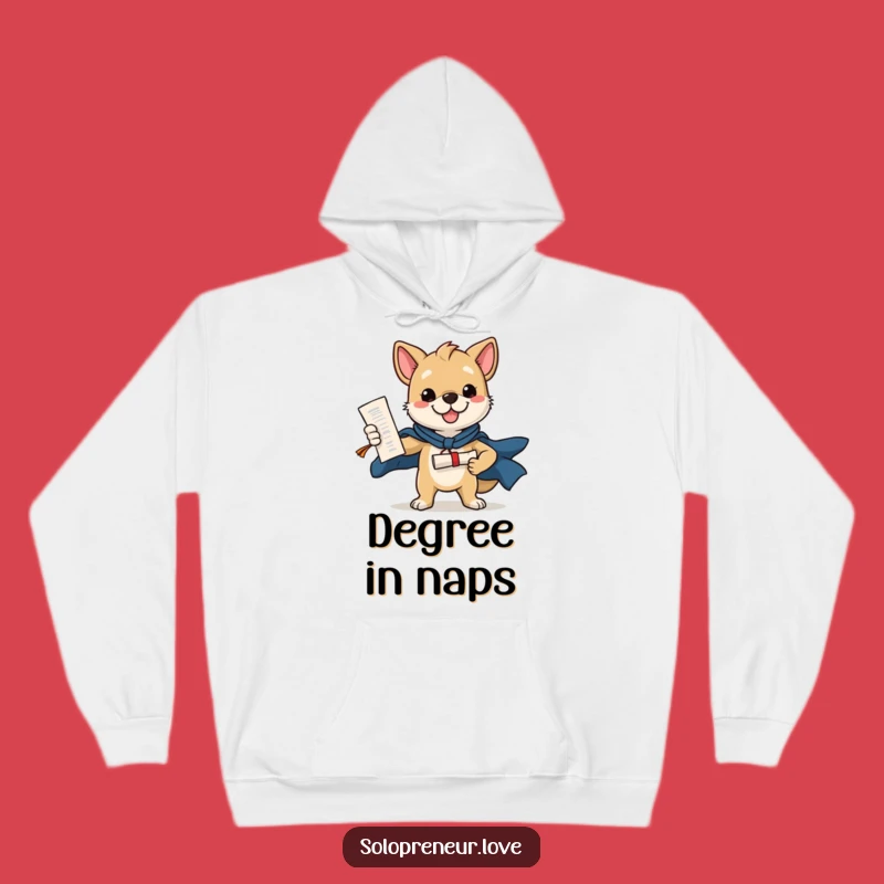 Funny Dog Hoodie: Stay Warm and Wise with This Heroic Diploma Graduate Gear