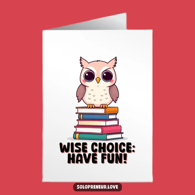 Free Printable Owl Birthday Card: Wise Wishes for a Smart Celebration!