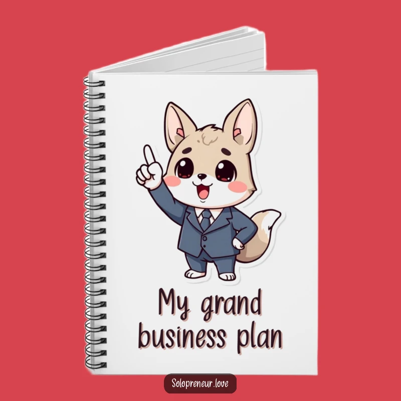 Funny Business Animal Notebook: Executive Planner, Upward Pointer, Journal Funny Gift