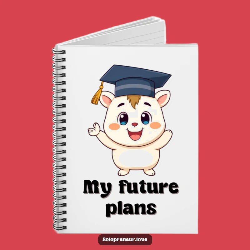 Funny Graduation Creature Notebook: Grad Planner, Cheerful Notes, Journal Funny Gift