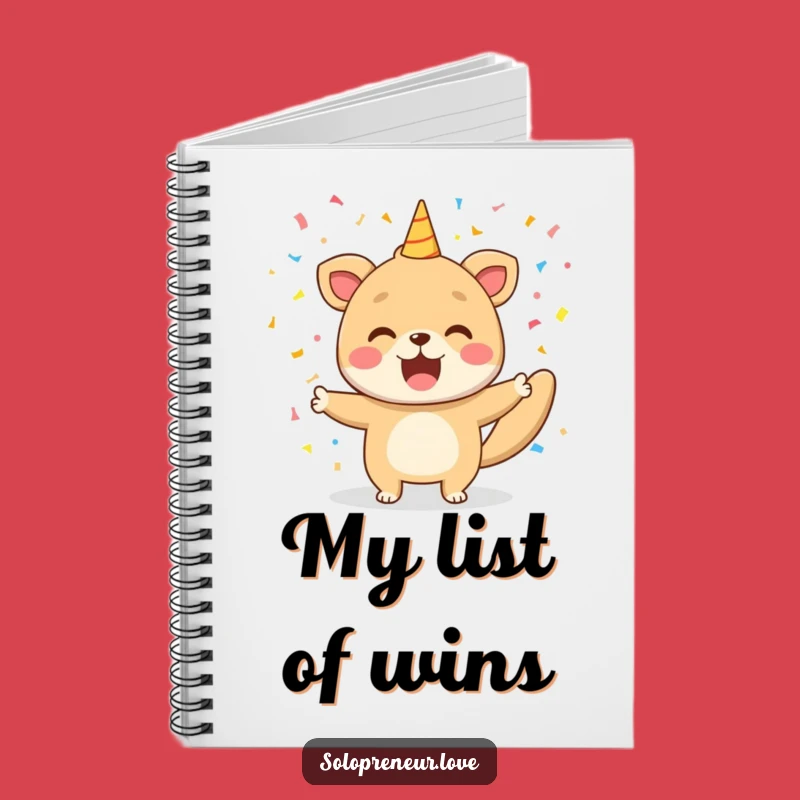 Funny Animal Victory Notebook - Record Your Triumphs in Style