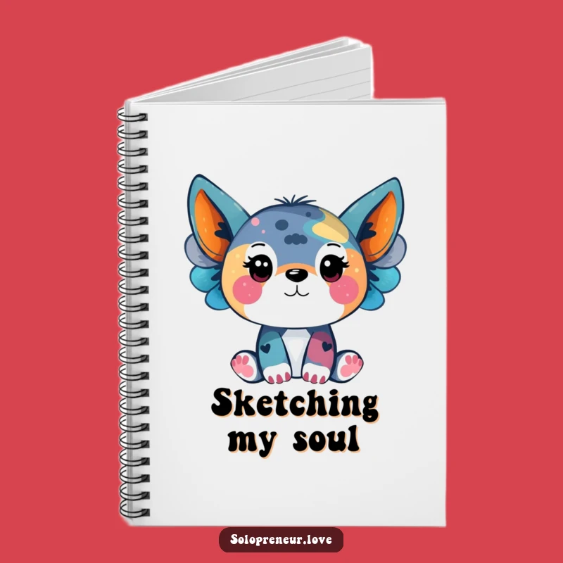 Funny Creative Animal Notebook: Sketch Your Ideas with This Artistic Funny Gift!